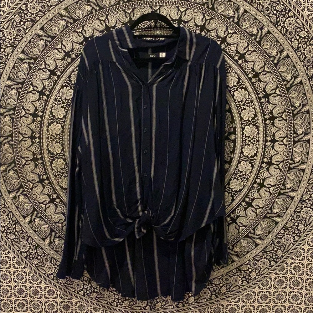 Flannel button shirt/ dress